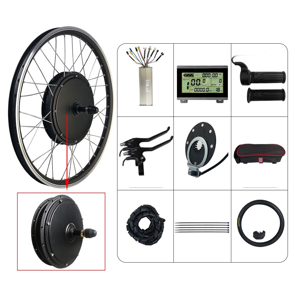 1500w ebike conversion kit