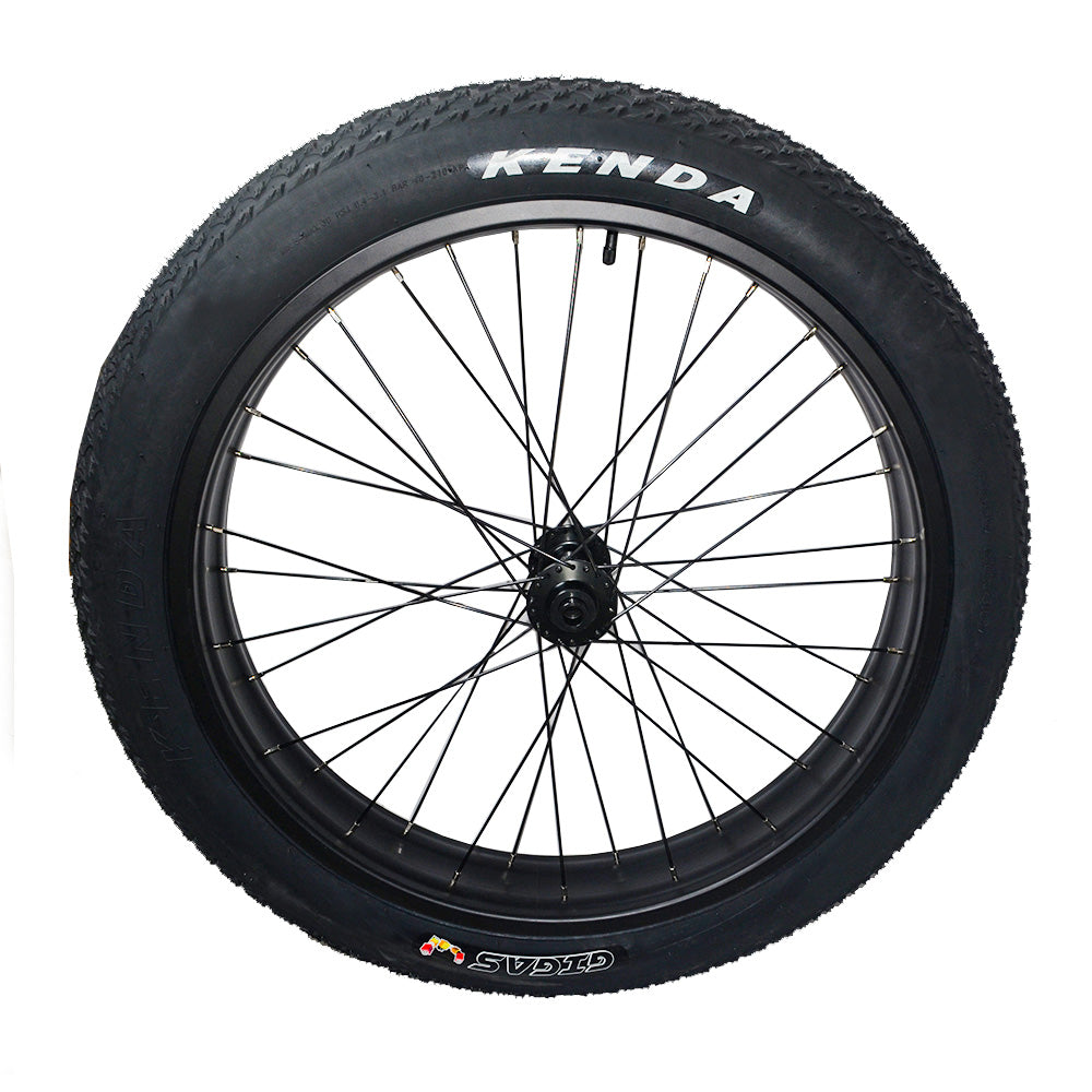 26" x 4.0 Fat Front Wheel Stealth Bomber Bike 