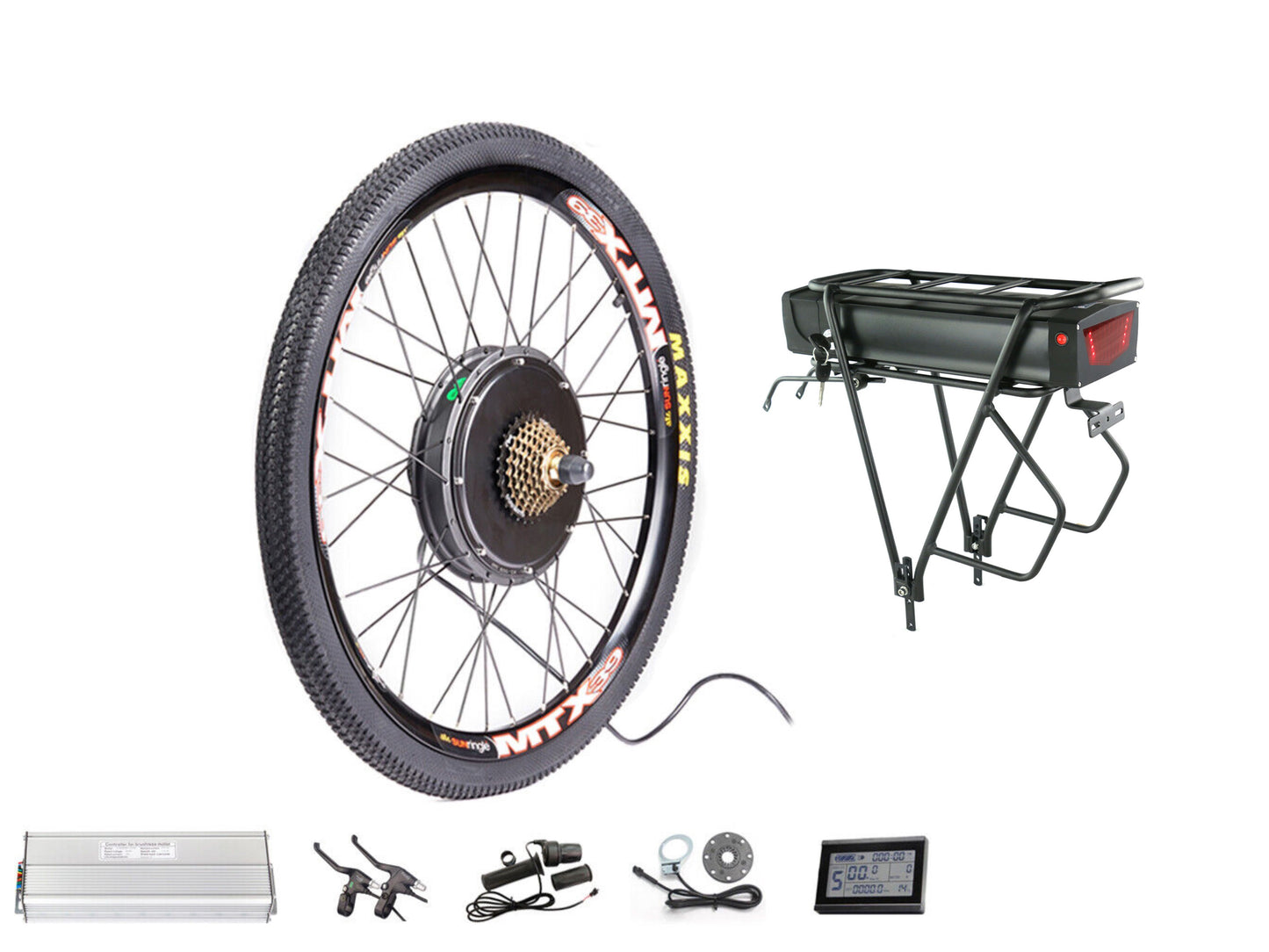 1500W ebike Kit with battery Bundle Deal