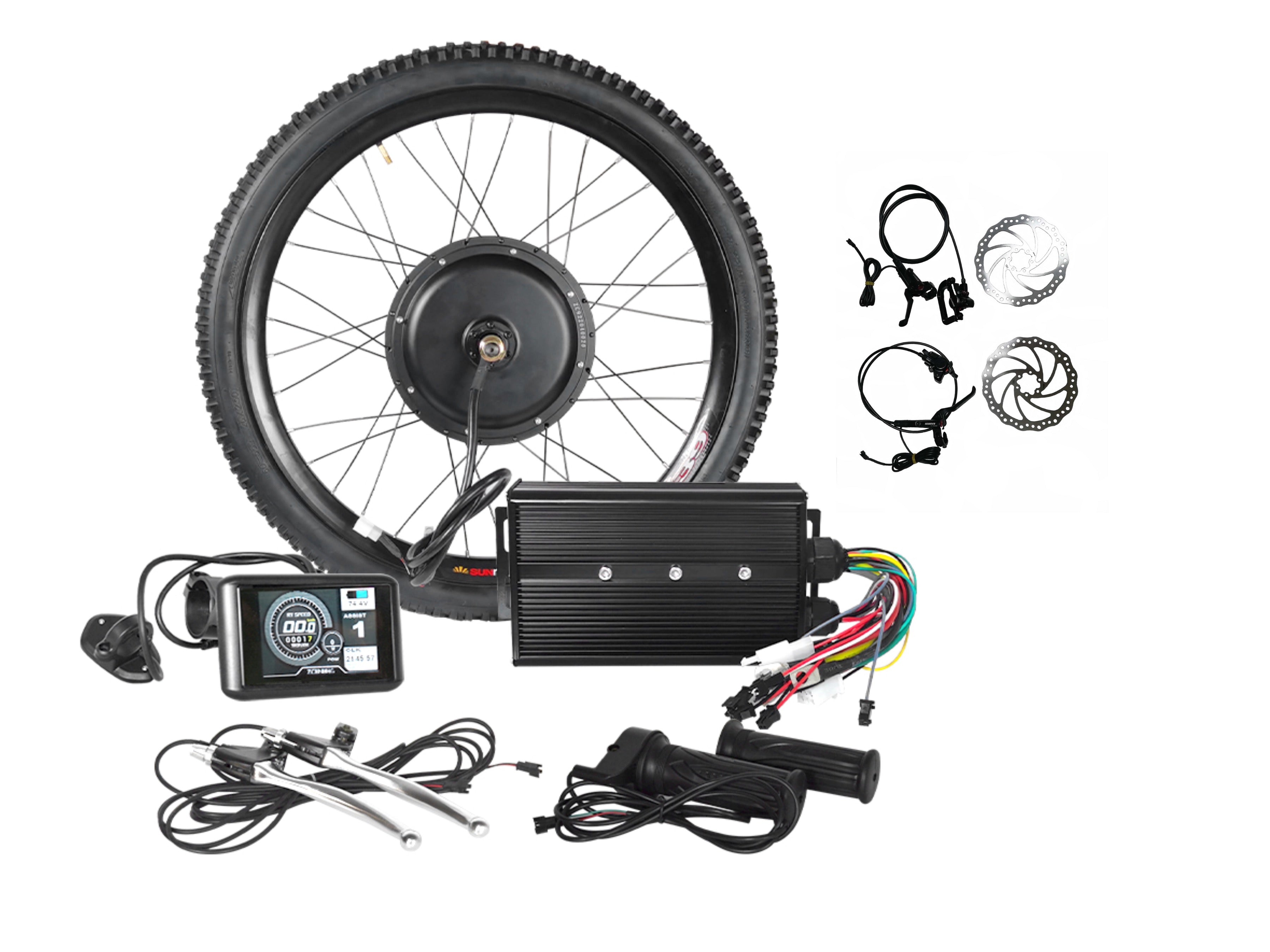 3000 watt electric bike hot sale kit