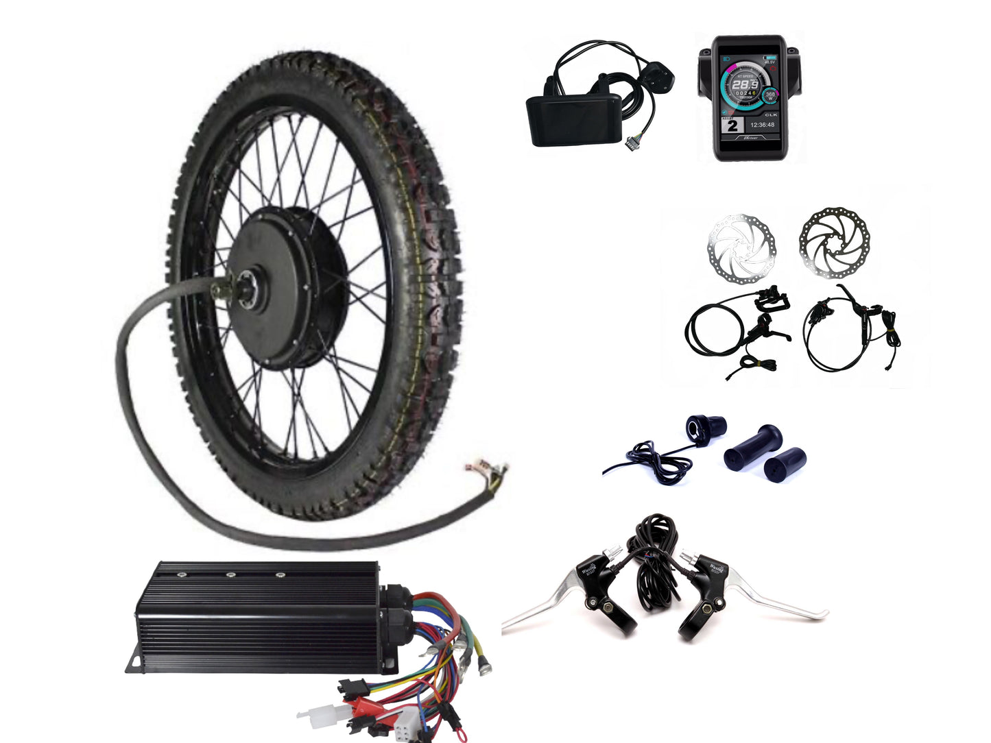 72v3000w ebike kit for stealth bomber 